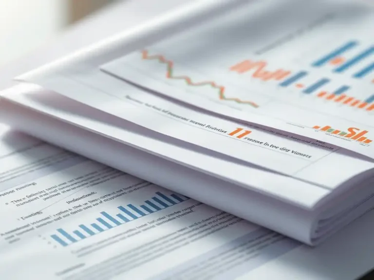 Financial reports and revenue charts illustrating ASC 606 revenue recognition analysis