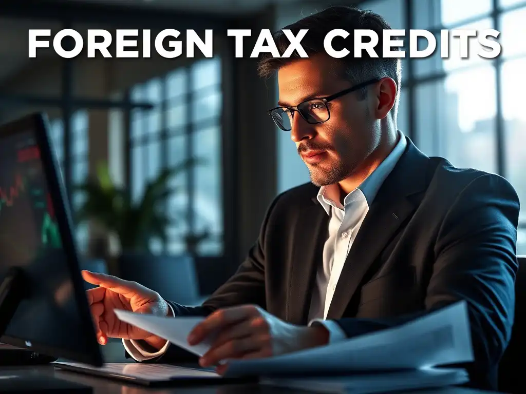 Finance executive reviewing foreign tax credit utilization and carryforward strategy