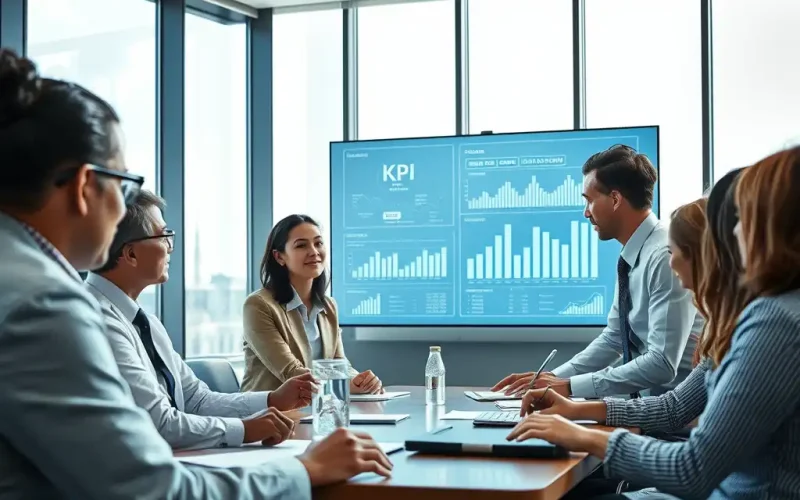 Executive team reviewing cross-border tax strategy and financial performance dashboards during a business expansion planning meeting.