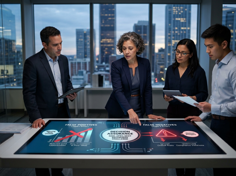 Decision Assurance: Why False Positives and False Negatives Are Becoming the CFO’s Next Enterprise Risk