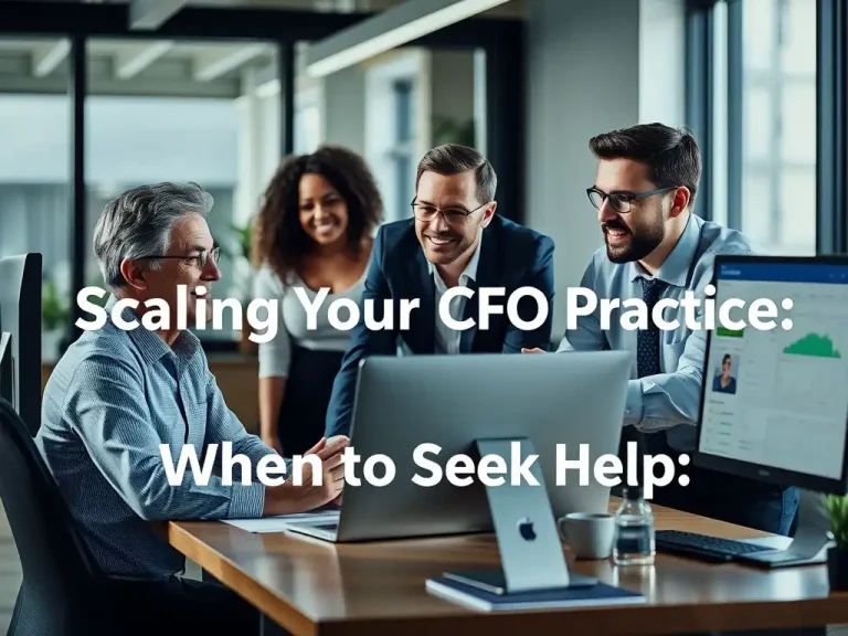 Scaling a CFO Practice: Building the Right Bench
