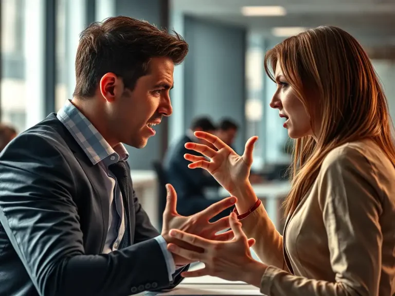Buyer and seller in a heated dispute over earnout payment terms after an M&A deal closes
